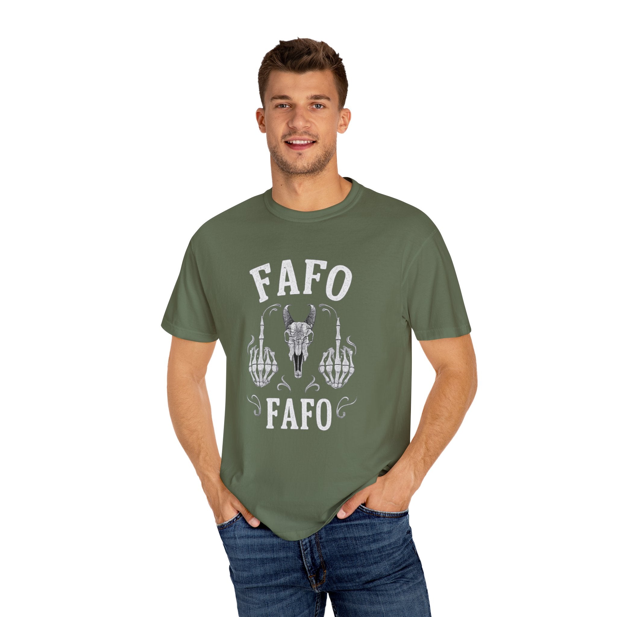 FAFO Gothic Fashion Tee - Alternative Gift Idea - Sweet Vision LLC