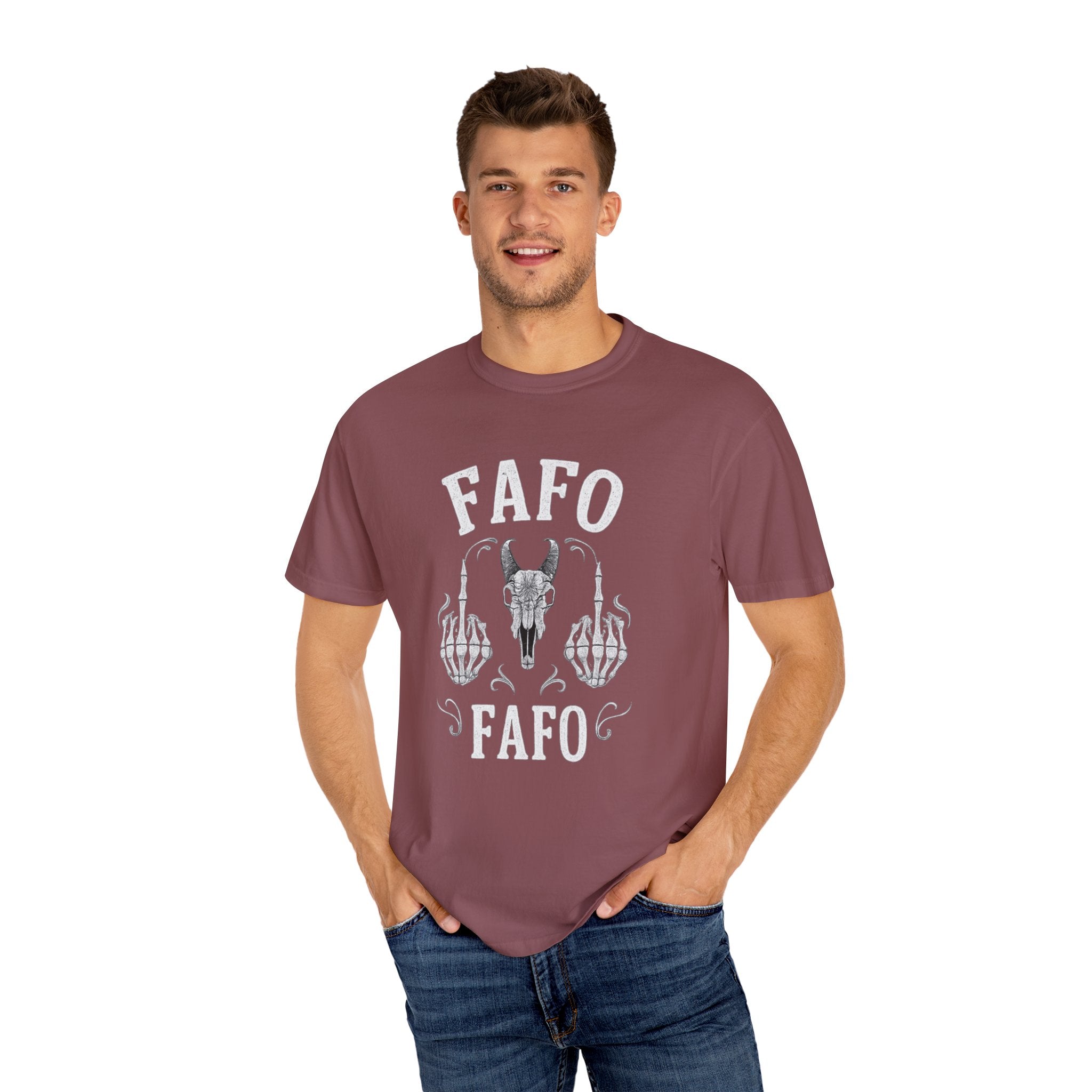 FAFO Gothic Fashion Tee - Alternative Gift Idea - Sweet Vision LLC
