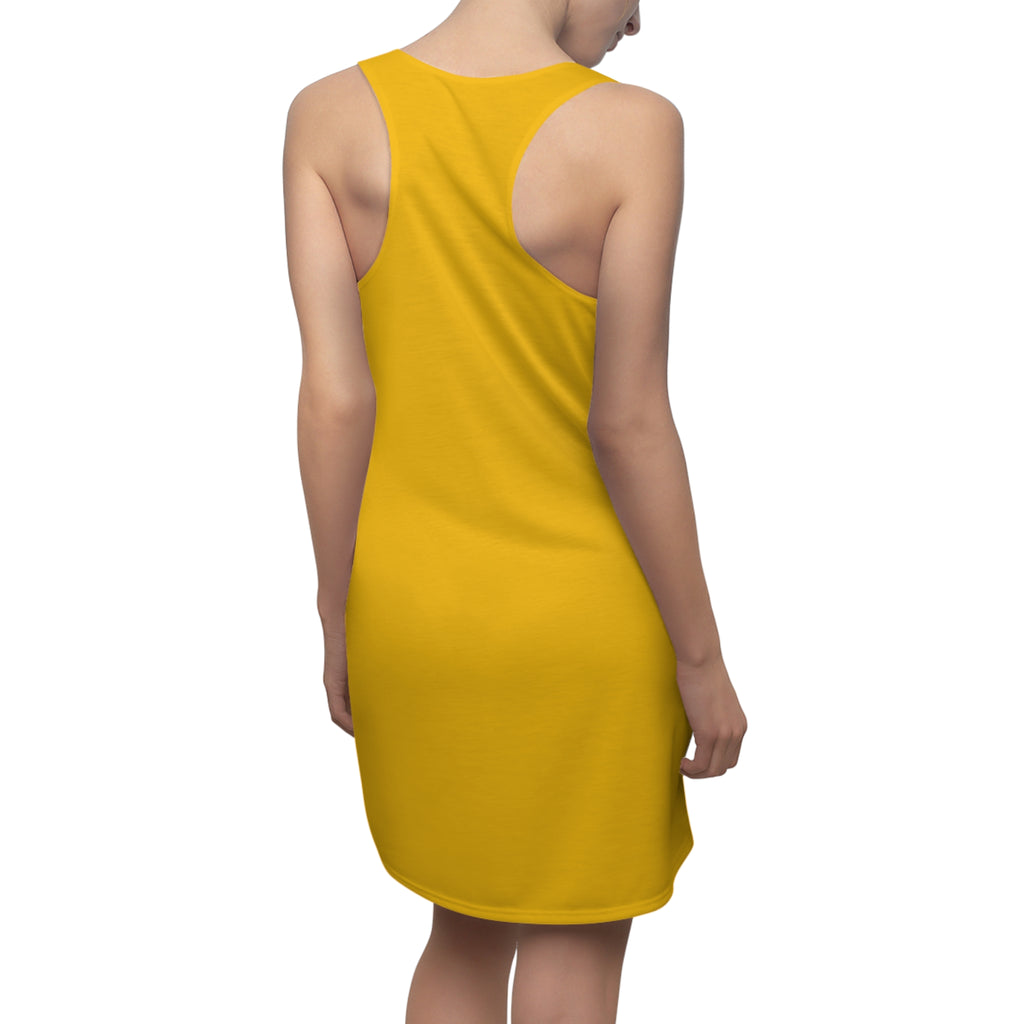 Vibrant Racerback Dress with 'MANIA WEAR' Design - Casual Fashion for Summer, Beach Days, Festivals, and Everyday Wear - Sweet Vision LLC