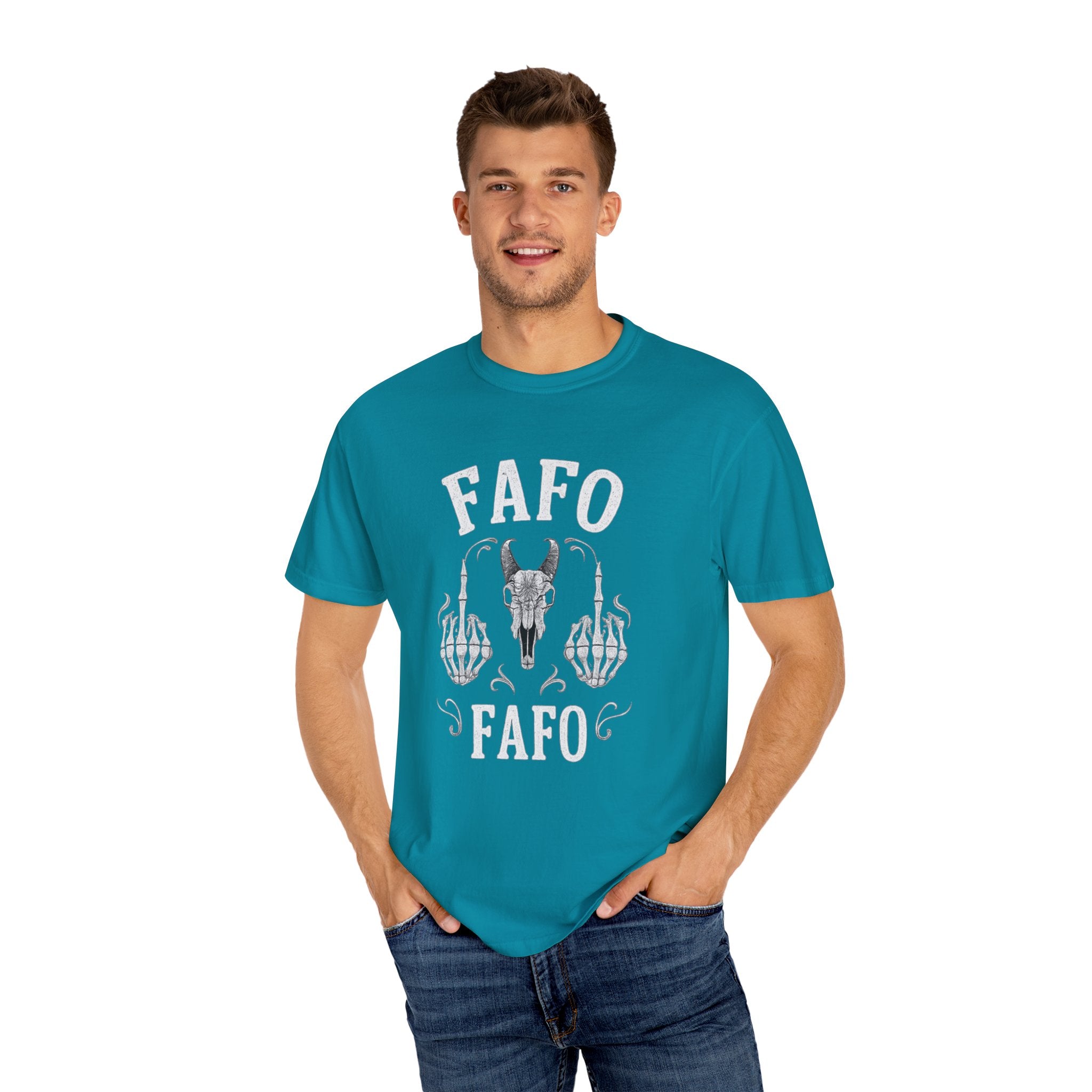 FAFO Gothic Fashion Tee - Alternative Gift Idea - Sweet Vision LLC