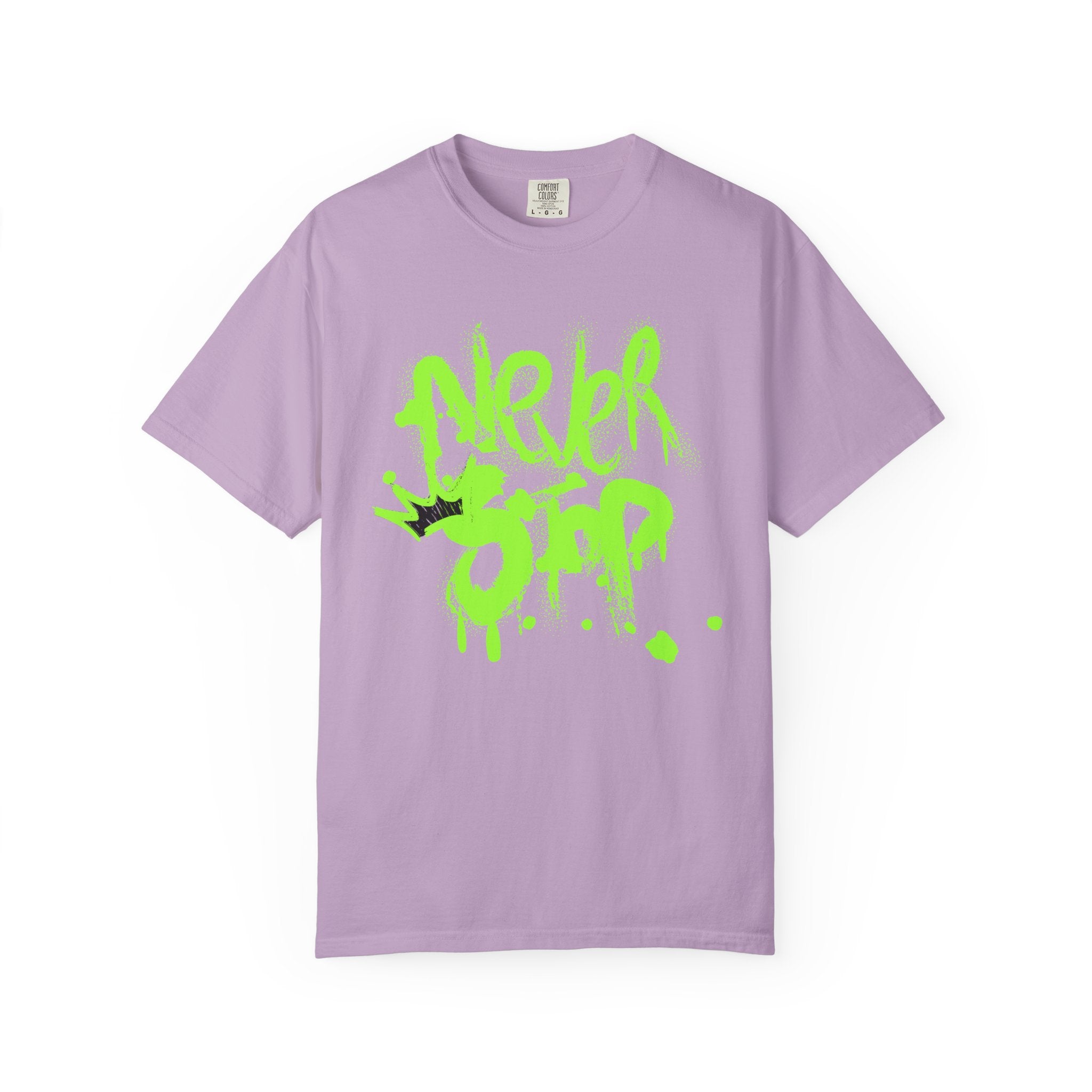Urban Graffiti T-Shirt - Never Stop - Fun Streetwear for Teens - Sweet Vision LLC