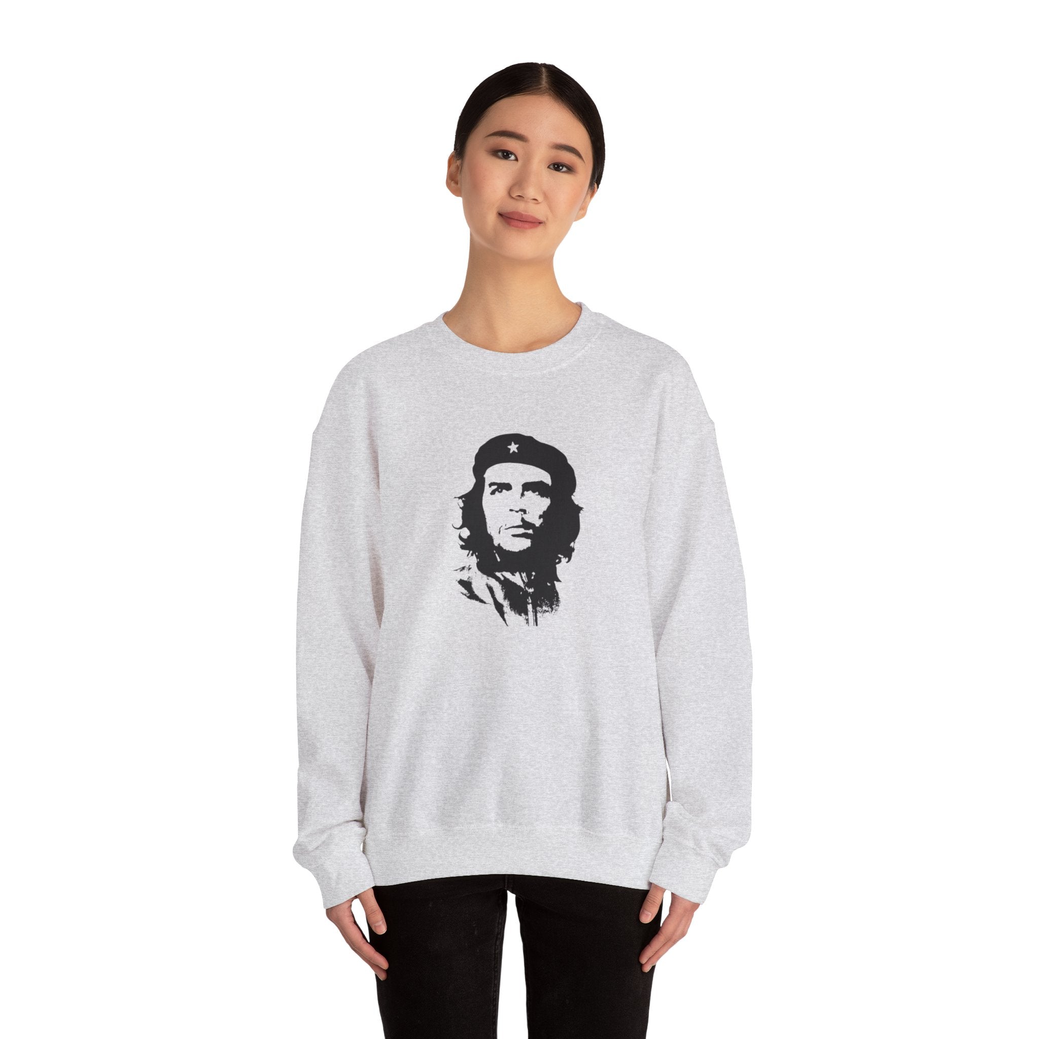 Unisex Heavy Blend™ Crewneck Sweatshirt, Che Guevara, Cuba, Revolution - Sweet Vision LLC