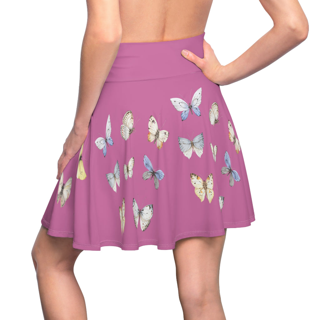 Women's Skater Skirt, Butterfly