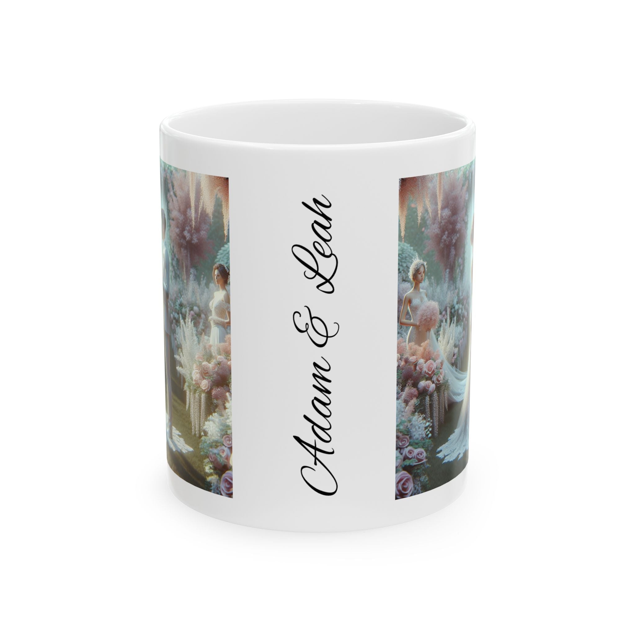 Couples Wedding mug, Sublimation mug, (11oz, 15oz) - Sweet Vision LLC