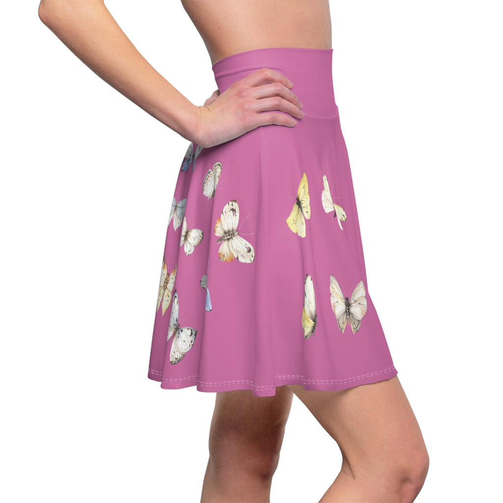 Women's Skater Skirt, Butterfly