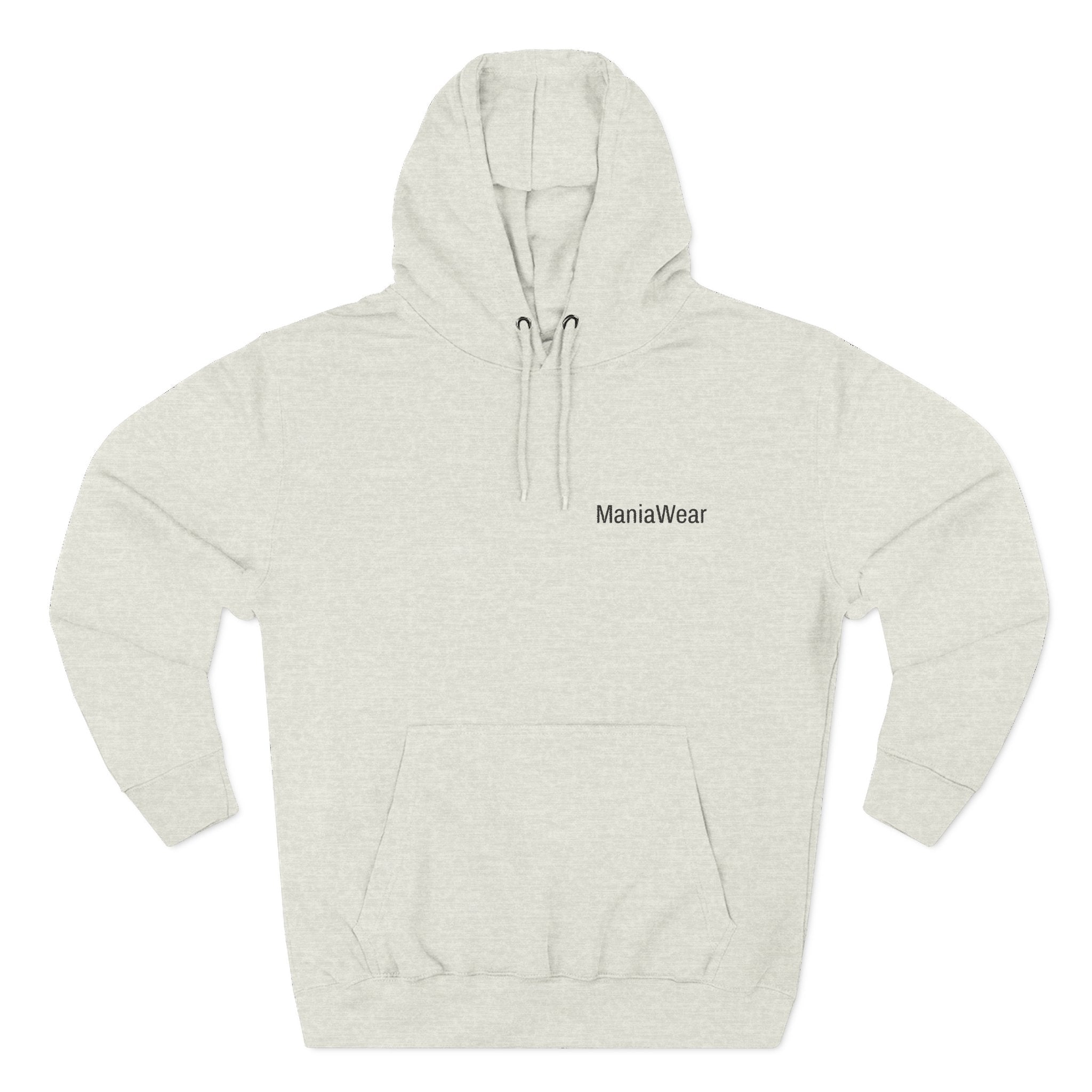 ManiaWear Streetwear Hoodie 2025 | Three-Panel Fleece, Urban Style, Trendy Unisex Sweatshirt - Sweet Vision LLC