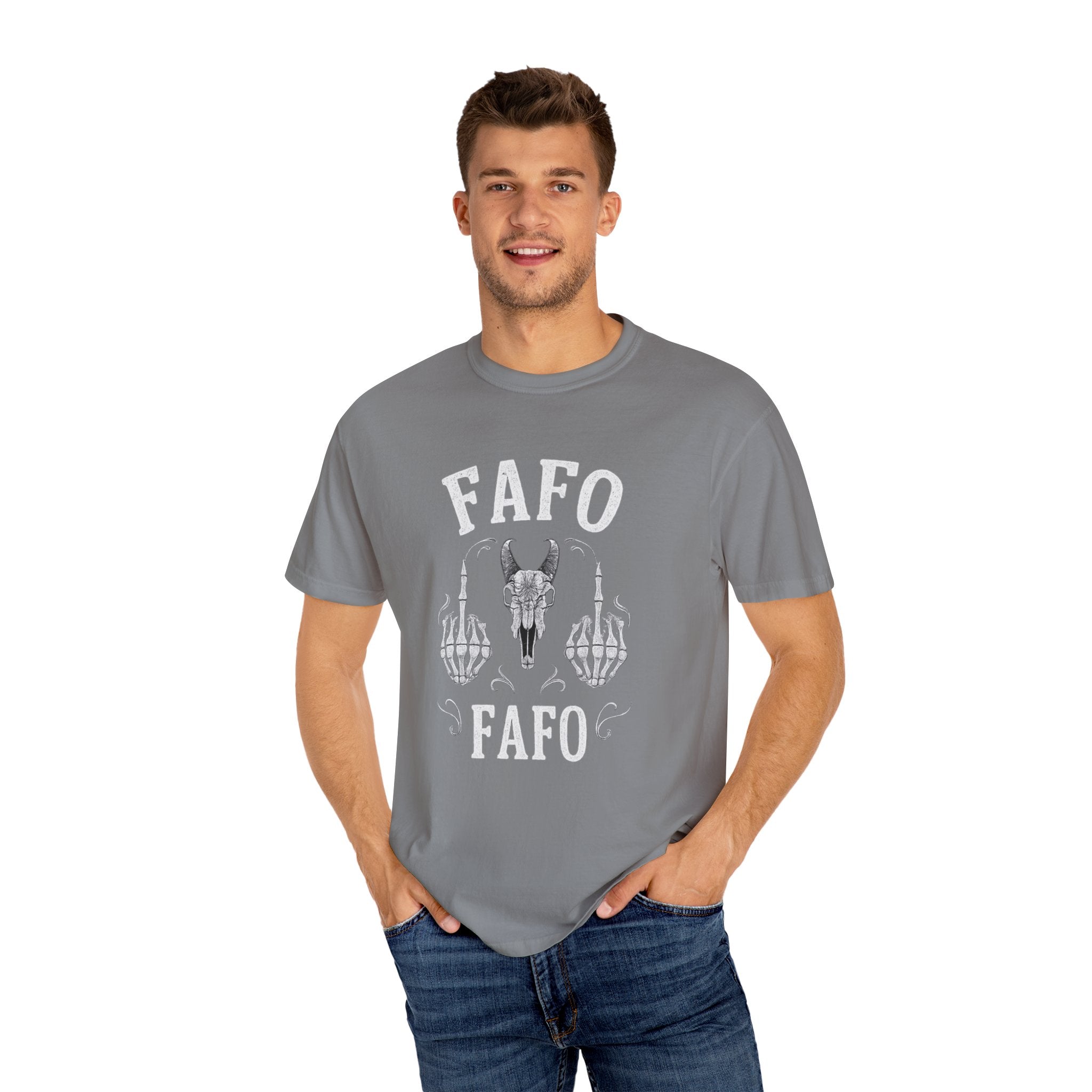 FAFO Gothic Fashion Tee - Alternative Gift Idea - Sweet Vision LLC