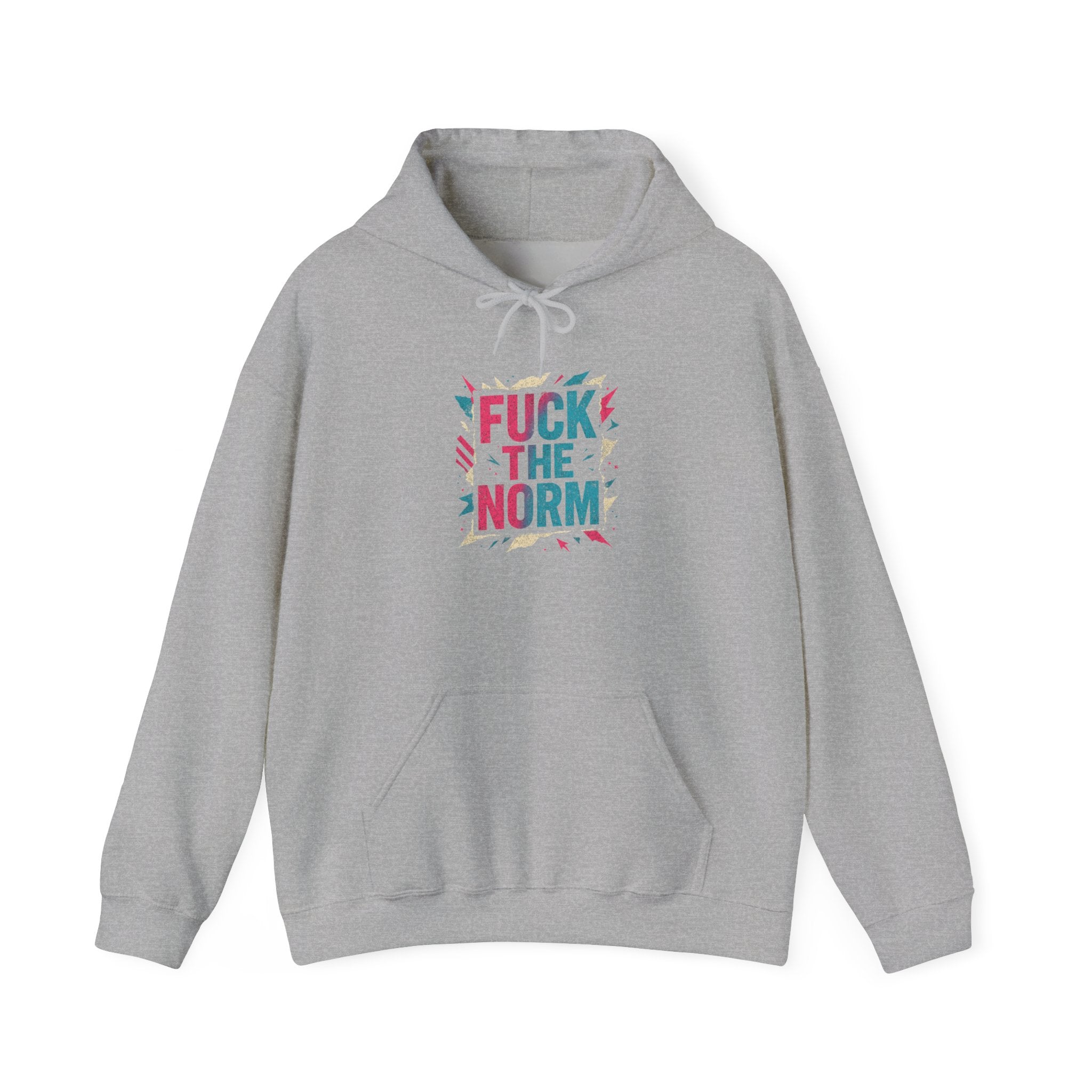 “Fuck The Norm” Graphic Hoodie — Bold Statement Streetwear Pullover - Sweet Vision LLC