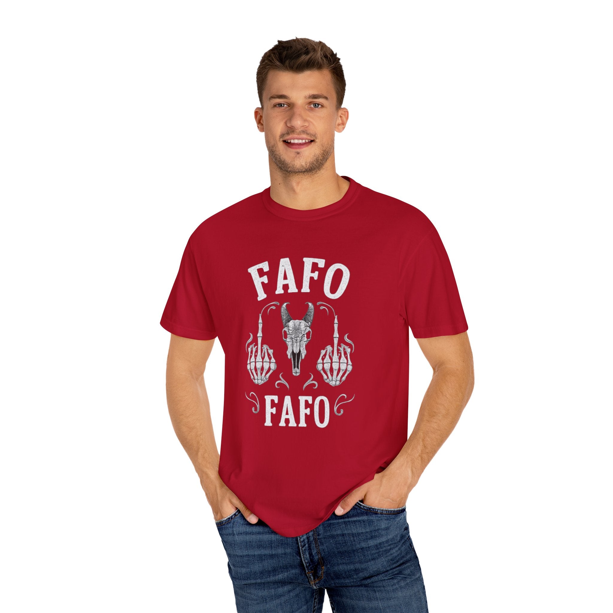 FAFO Gothic Fashion Tee - Alternative Gift Idea - Sweet Vision LLC
