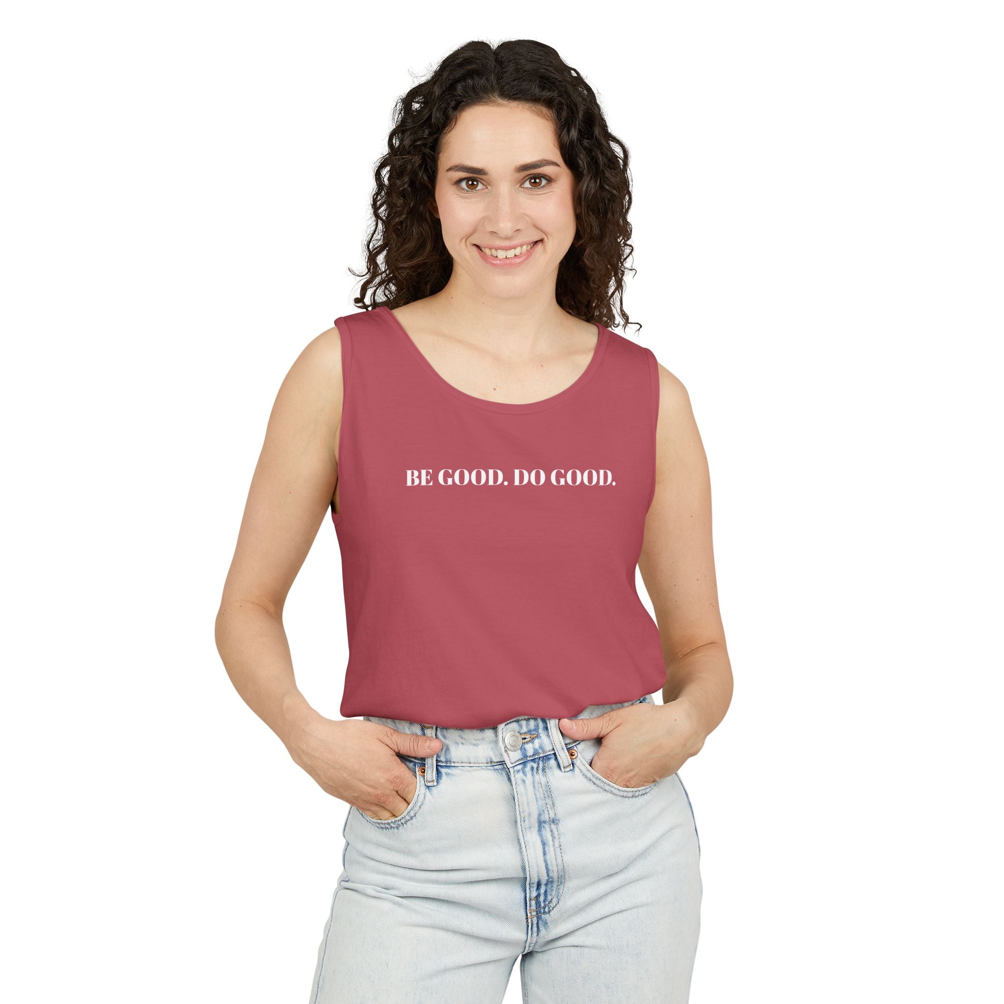 Be Good Do Good Tank Top, Motivational Shirt, Activists Gift, Positive Vibes Tee