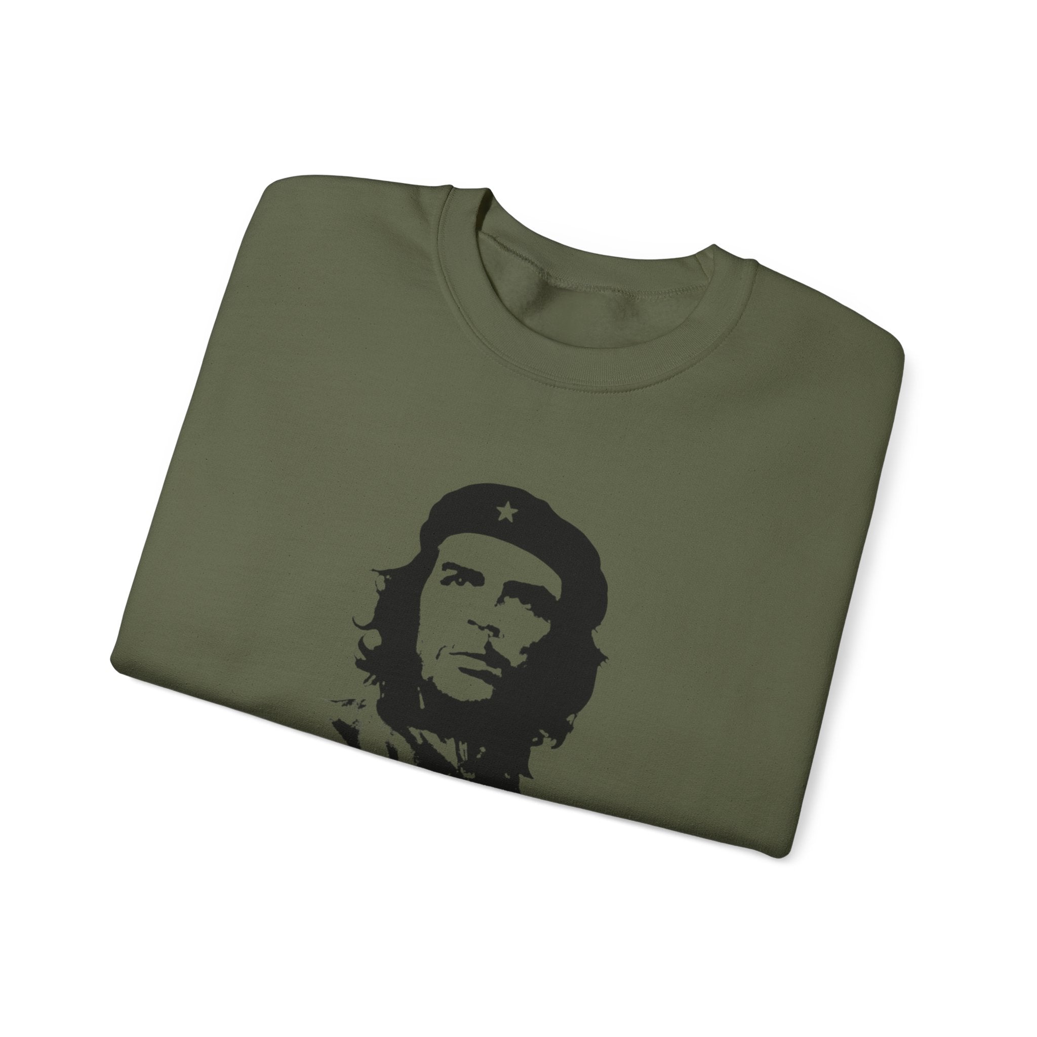 Unisex Heavy Blend™ Crewneck Sweatshirt, Che Guevara, Cuba, Revolution - Sweet Vision LLC