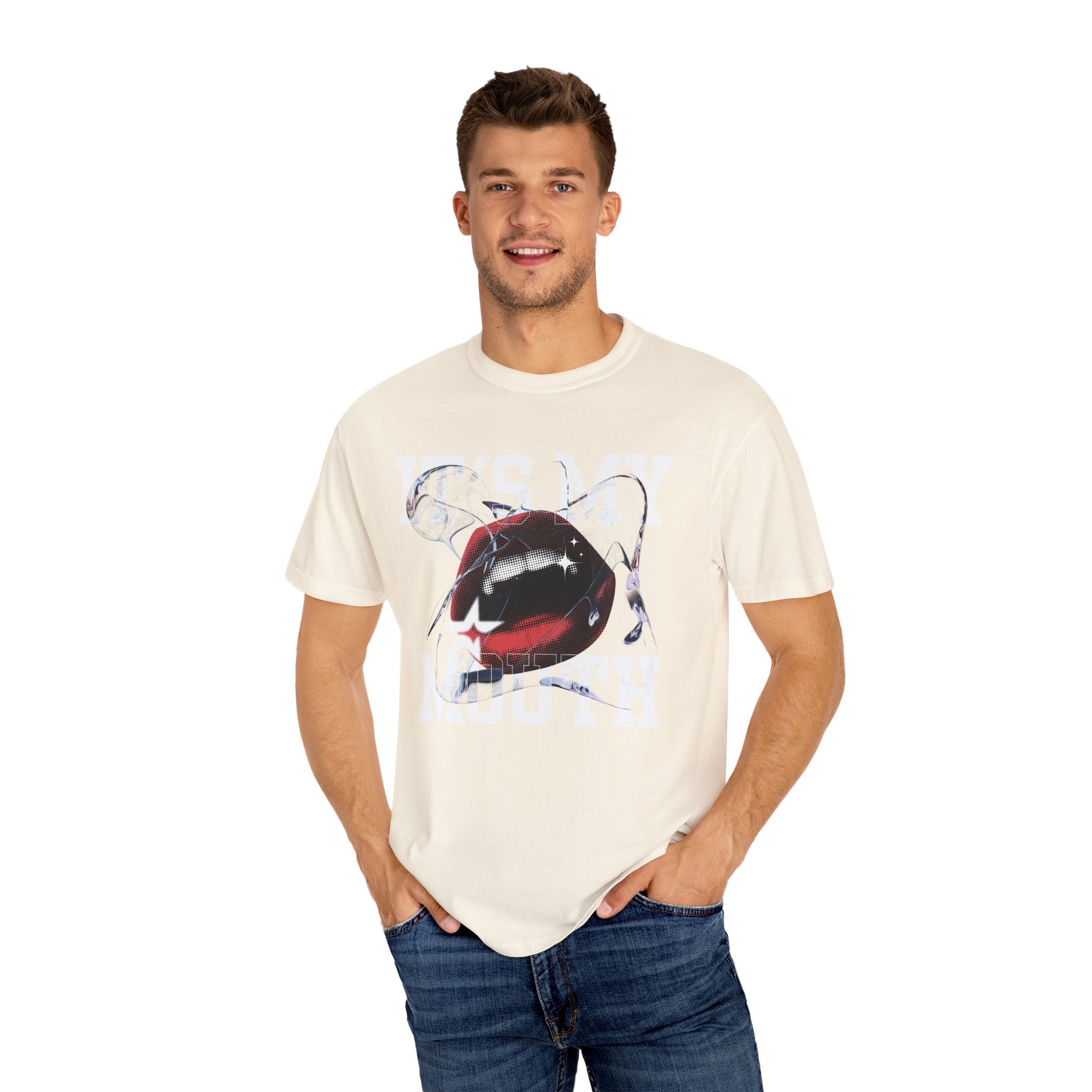Artistic Unisex T-Shirt with Abstract Design, Casual Wear, Graphic Tee, Unique Gifts, Trendy Apparel - Sweet Vision LLC