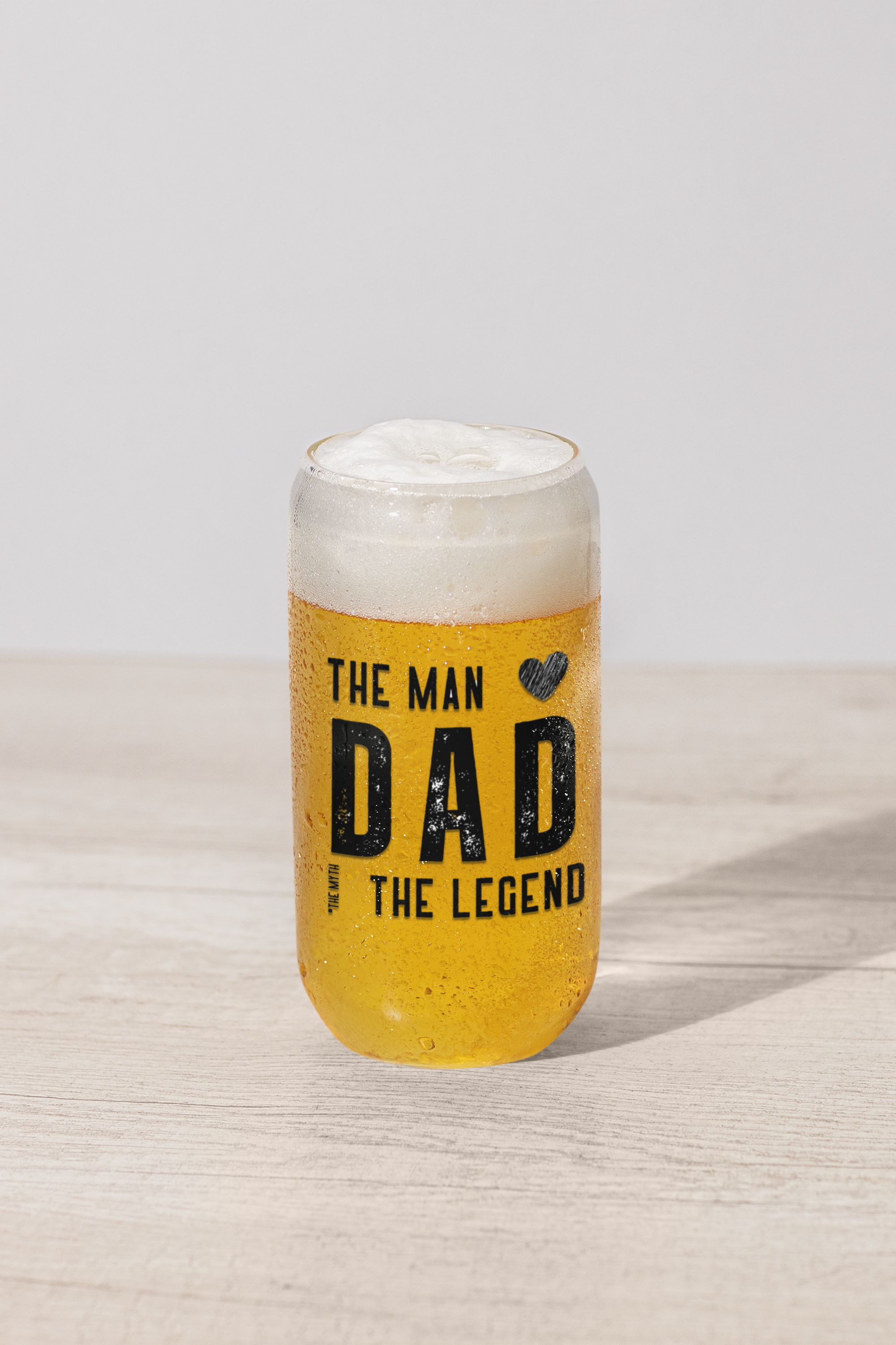 Sipper Glass, 16oz, Dad cup - Sweet Vision LLC