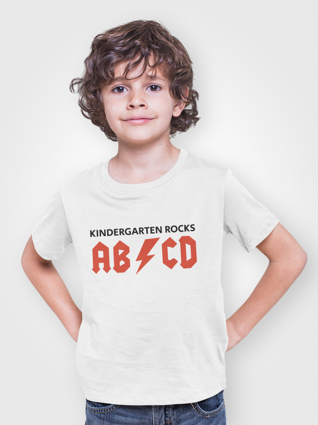 Kids Rock Band Tee - Kindergarten Graduation Gift for Music Lovers