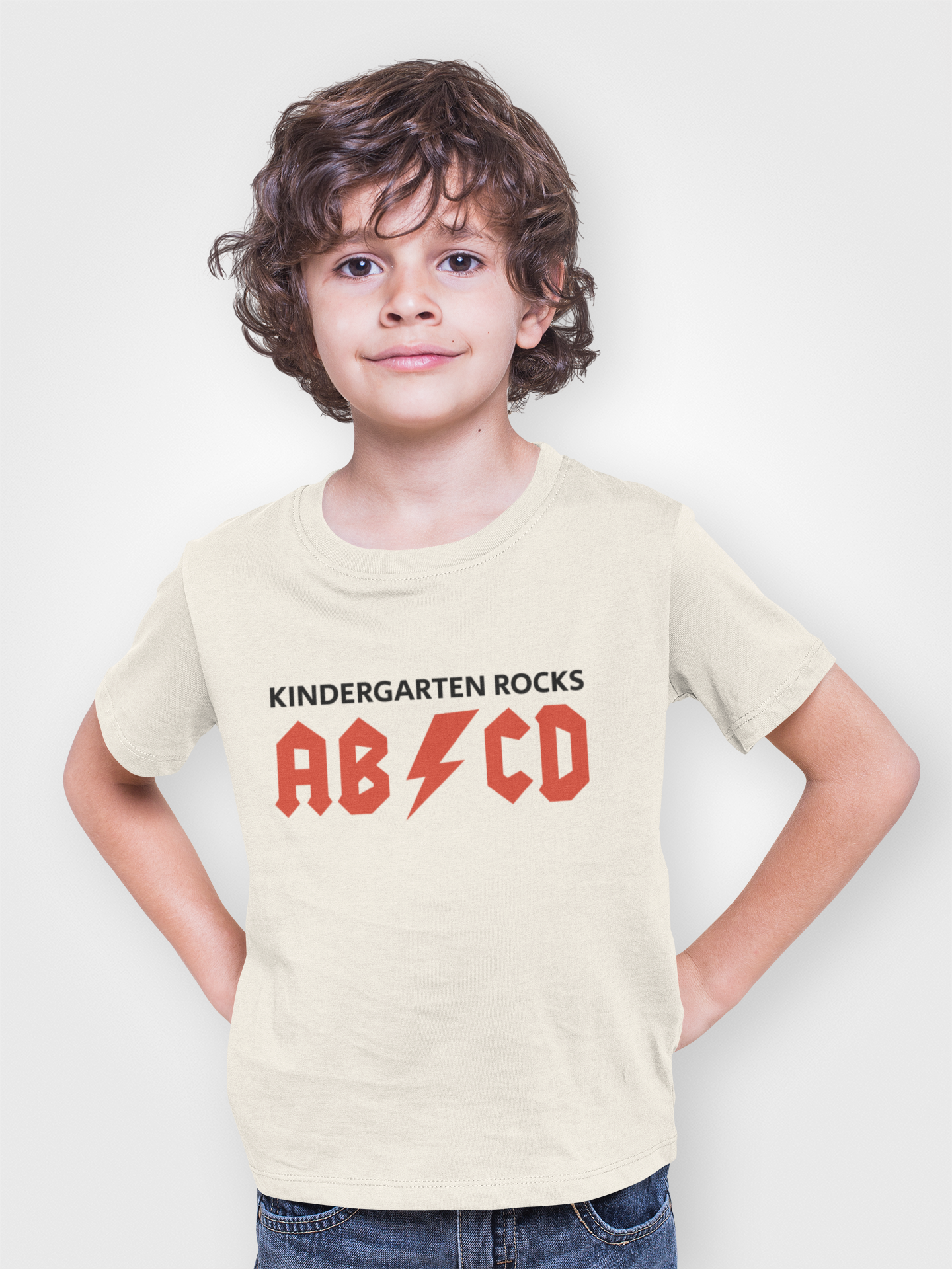 Kids Rock Band Tee - Kindergarten Graduation Gift for Music Lovers