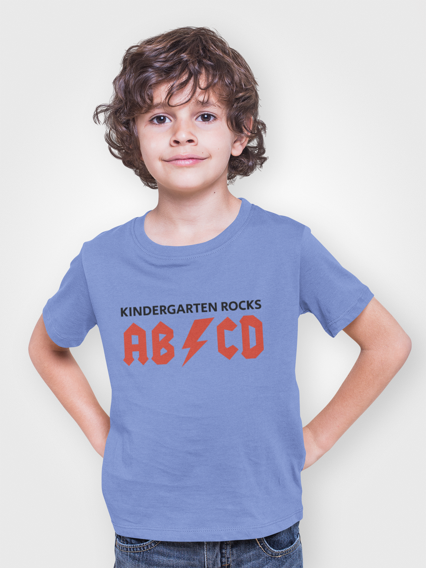 Kids Rock Band Tee - Kindergarten Graduation Gift for Music Lovers