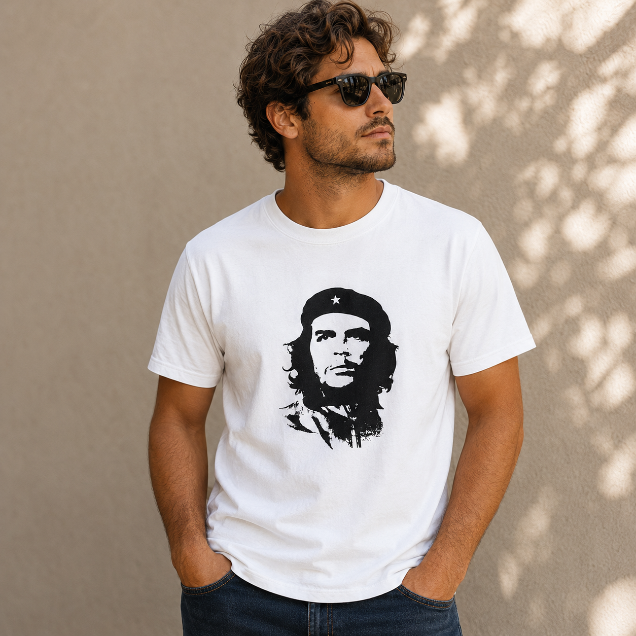 Che Guevara Graphic T-Shirt, Vintage Style Tee, Unisex Casual Wear, Activist Apparel, Bohemian Gift, Streetwear Style