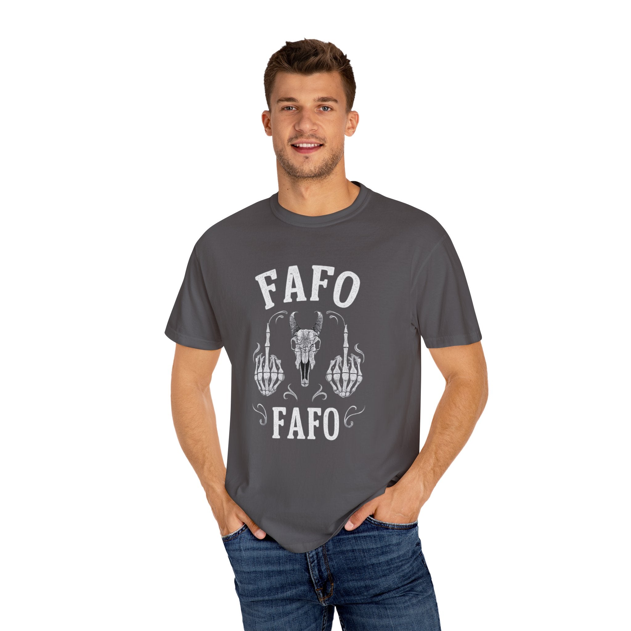 FAFO Gothic Fashion Tee - Alternative Gift Idea - Sweet Vision LLC
