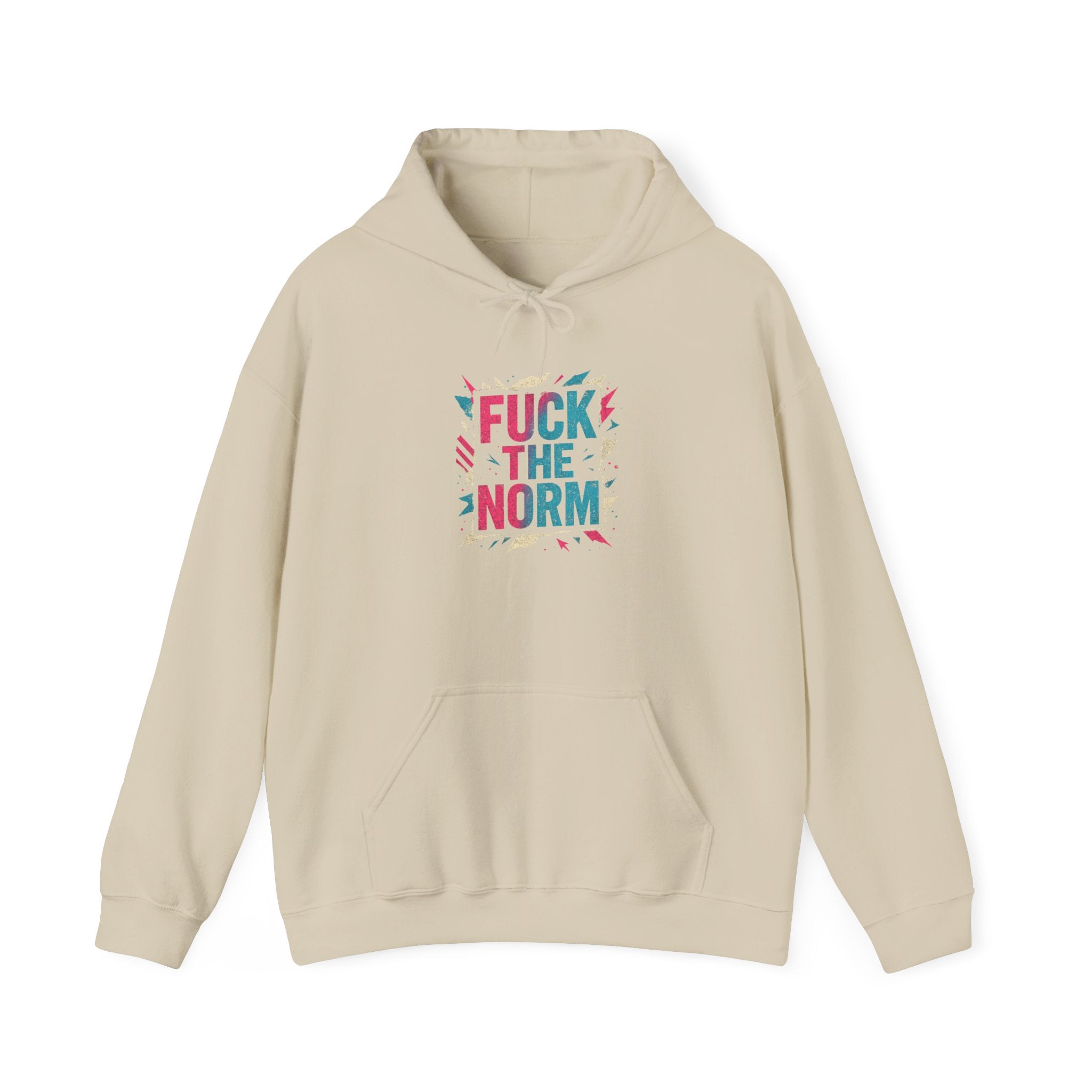 “Fuck The Norm” Graphic Hoodie — Bold Statement Streetwear Pullover - Sweet Vision LLC
