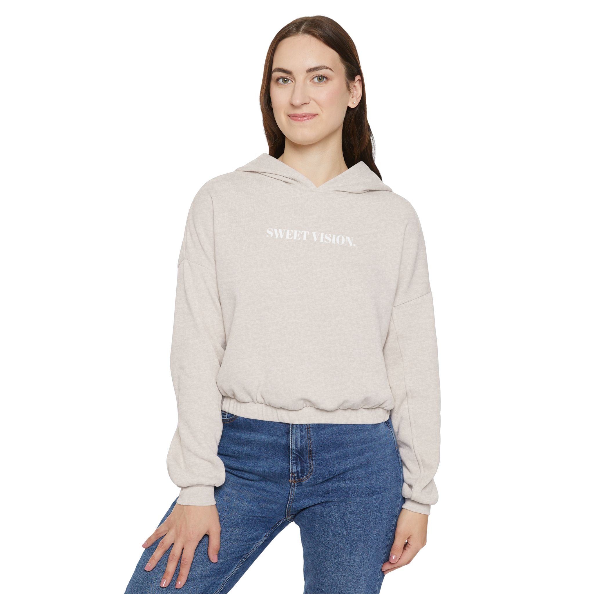 Sweet Vision Women’s Cinched Bottom Hoodie - Trendy Casual Wear - Sweet Vision LLC
