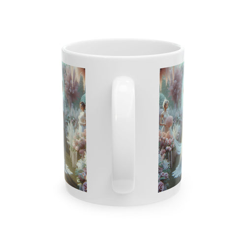 Couples Wedding mug, Sublimation mug, (11oz, 15oz) - Sweet Vision LLC