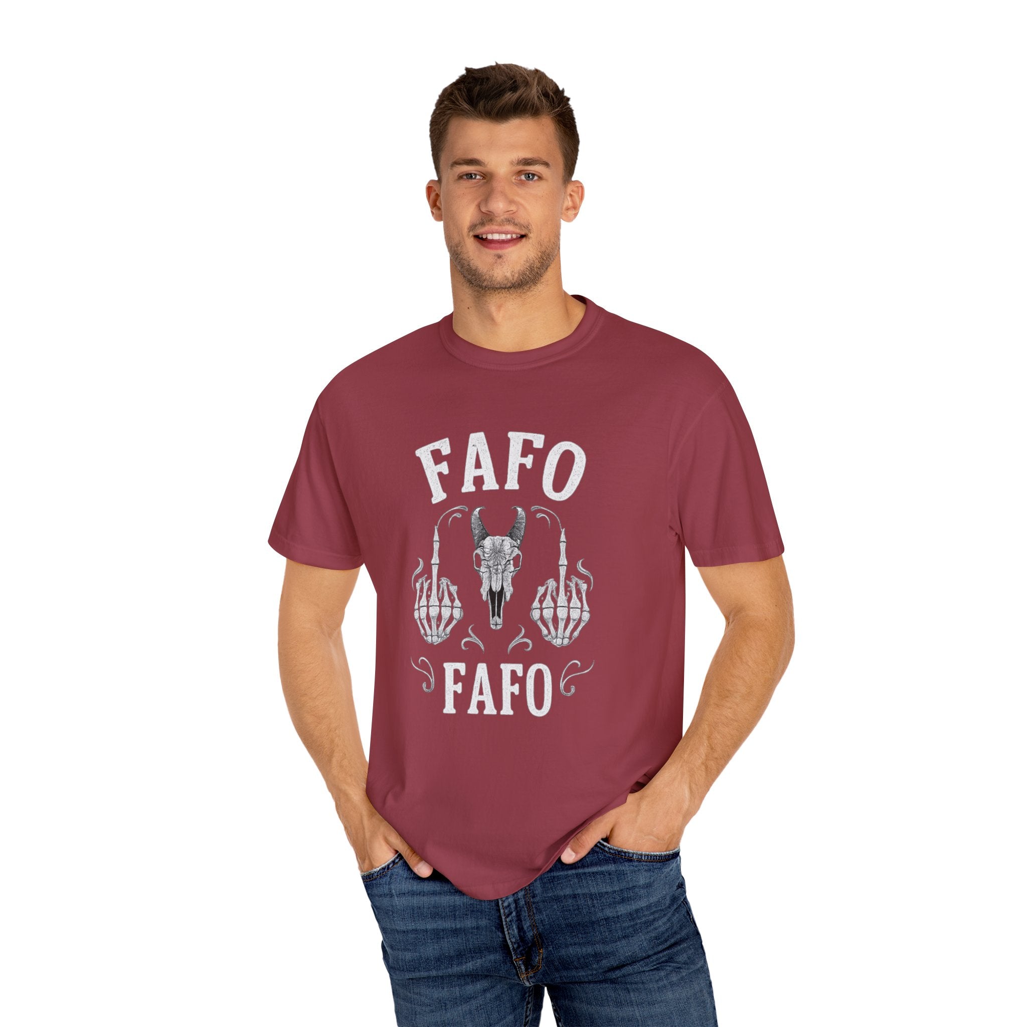FAFO Gothic Fashion Tee - Alternative Gift Idea - Sweet Vision LLC
