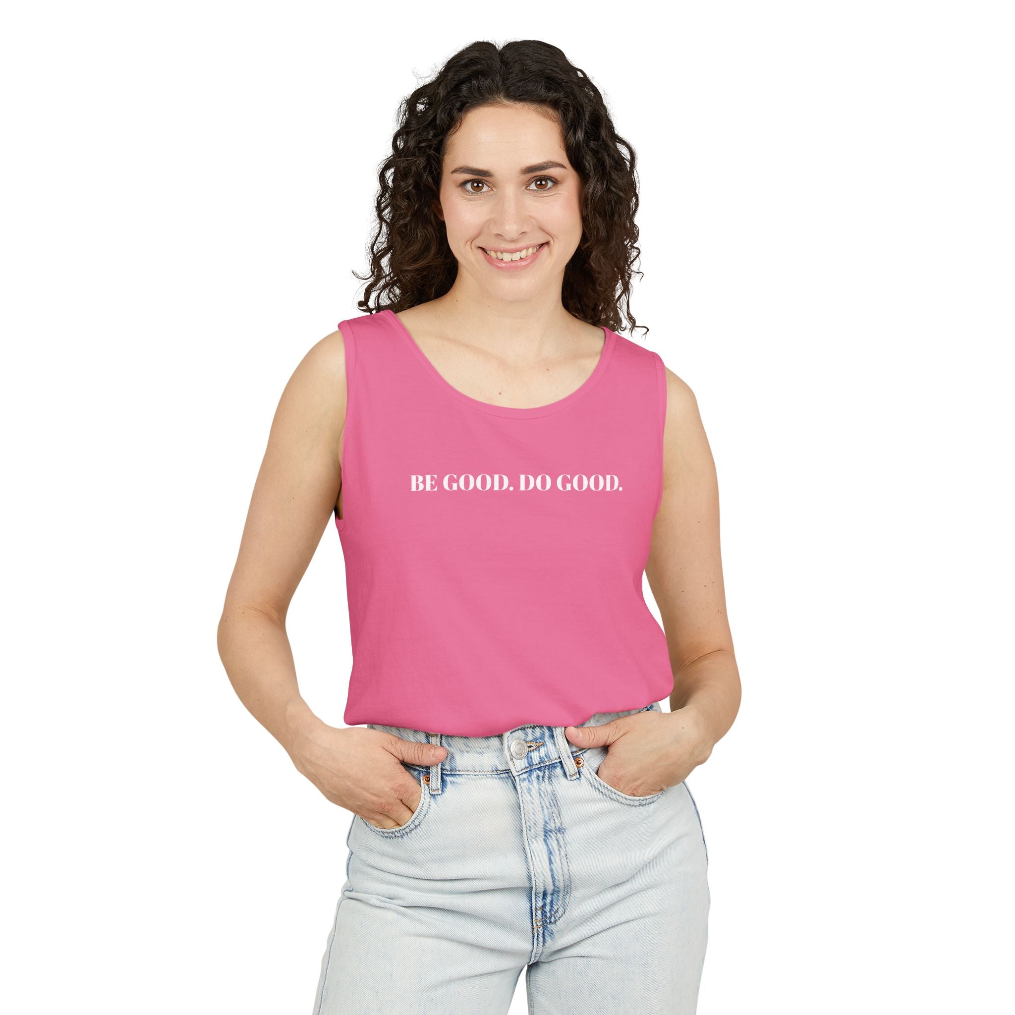 Be Good Do Good Tank Top, Motivational Shirt, Activists Gift, Positive Vibes Tee