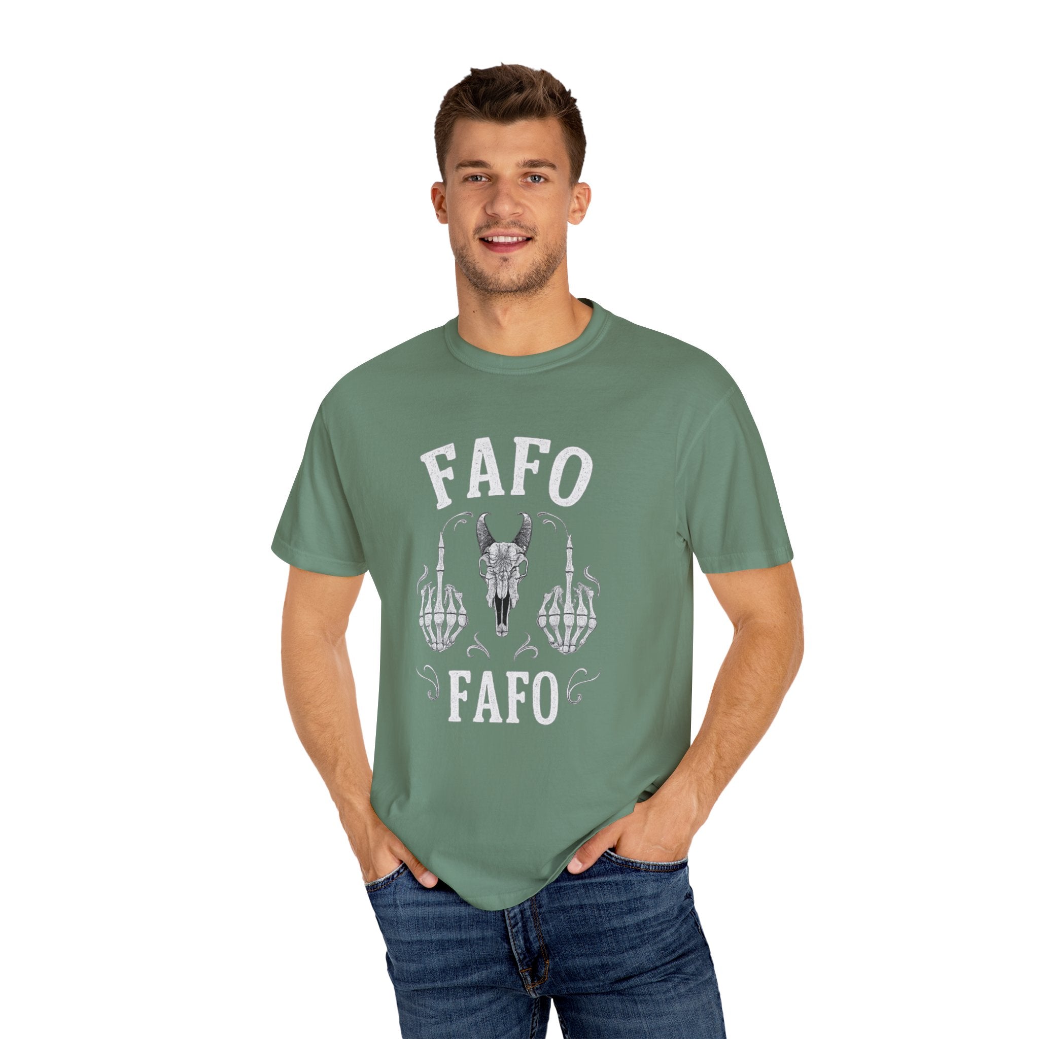 FAFO Gothic Fashion Tee - Alternative Gift Idea - Sweet Vision LLC