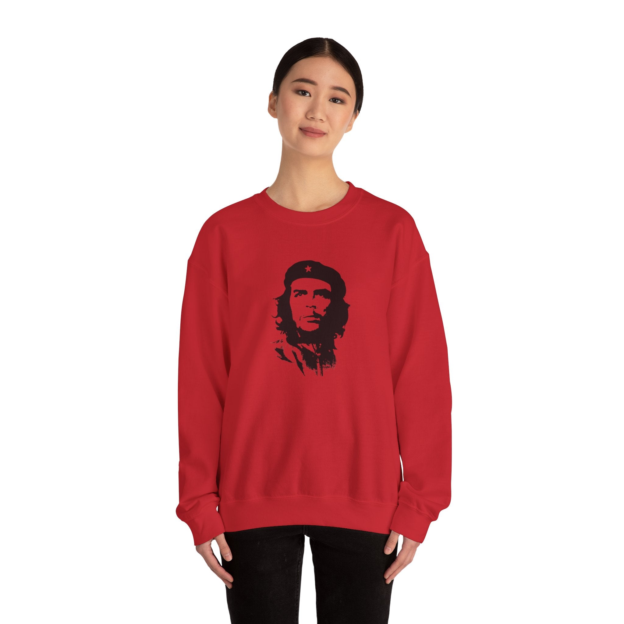 Unisex Heavy Blend™ Crewneck Sweatshirt, Che Guevara, Cuba, Revolution - Sweet Vision LLC