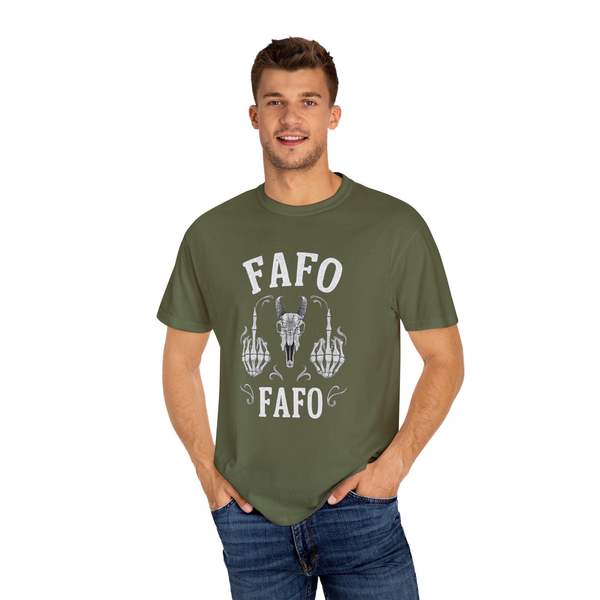 FAFO Gothic Fashion Tee - Alternative Gift Idea - Sweet Vision LLC