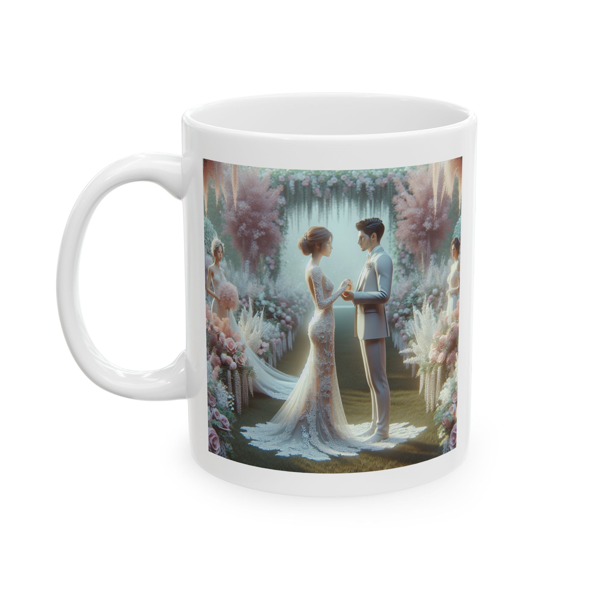 Couples Wedding mug, Sublimation mug, (11oz, 15oz) - Sweet Vision LLC