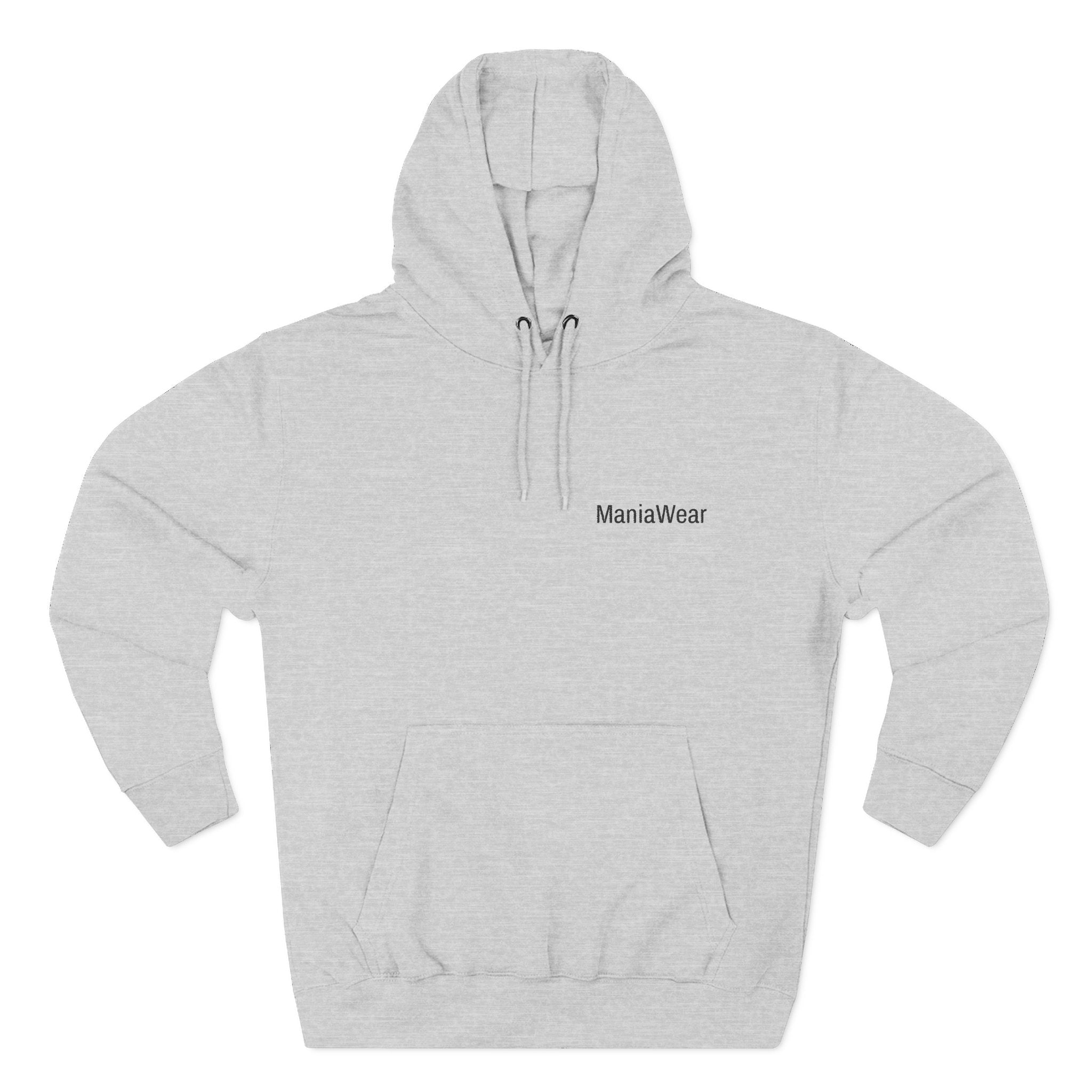 ManiaWear Streetwear Hoodie 2025 | Three-Panel Fleece, Urban Style, Trendy Unisex Sweatshirt - Sweet Vision LLC