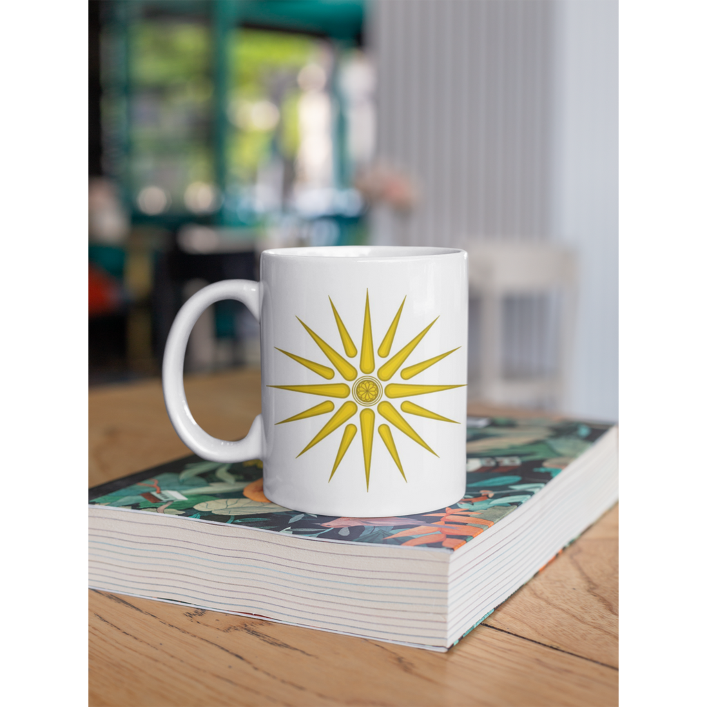 VERGINA SUN COFFEE MUG - Sweet Vision LLC