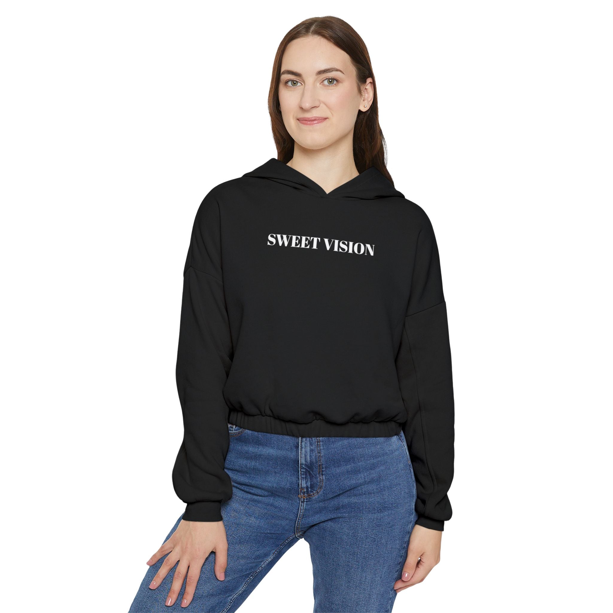 Sweet Vision Women’s Cinched Bottom Hoodie - Trendy Casual Wear - Sweet Vision LLC