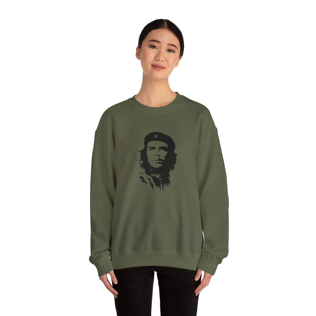 Unisex Heavy Blend™ Crewneck Sweatshirt, Che Guevara, Cuba, Revolution - Sweet Vision LLC