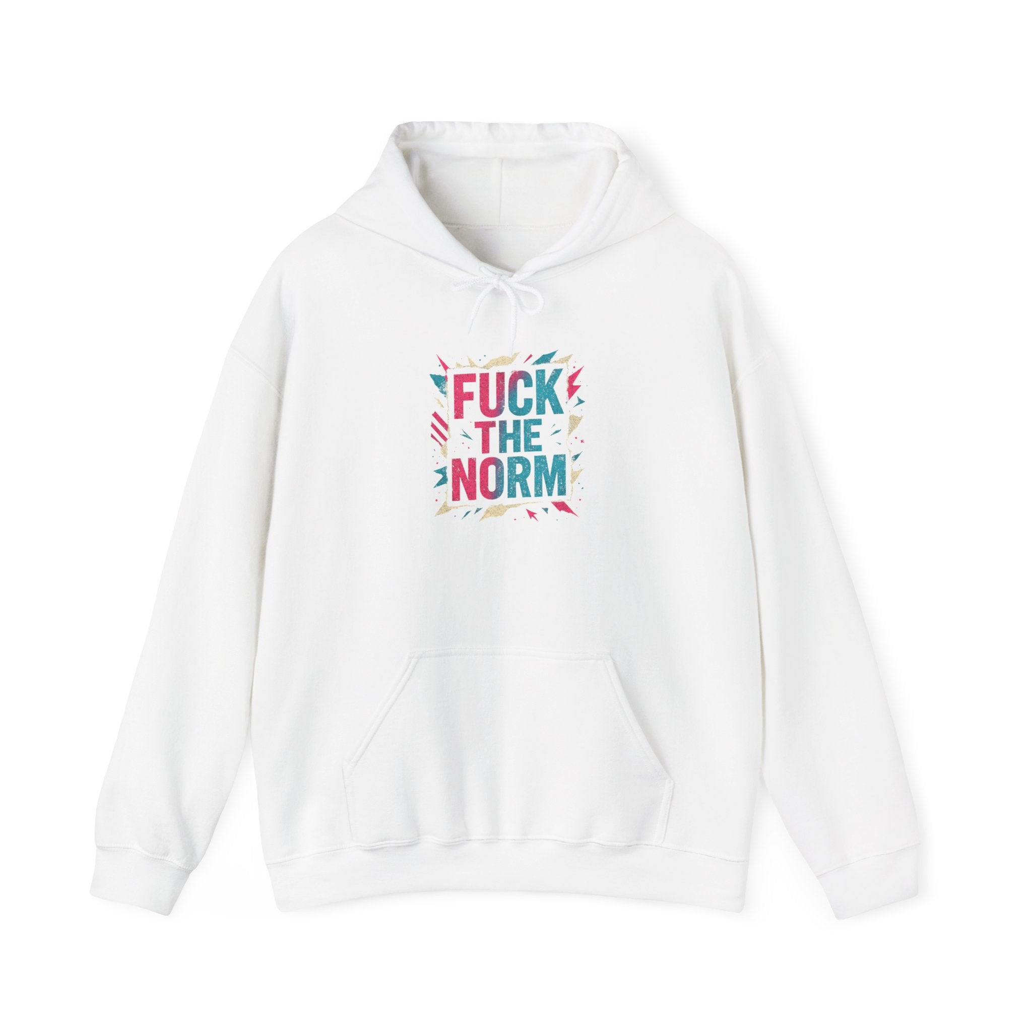 “Fuck The Norm” Graphic Hoodie — Bold Statement Streetwear Pullover - Sweet Vision LLC
