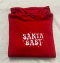 Christmas Santa Baby Sweatshirt, Retro Women Christmas Shirt, Merry Christmas, Xmas Girl, Santa Baby Shirt, Cute Santa Baby, Ugly Christmas - Sweet Vision LLC