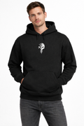 Black Skull Hoodie — Embroidery Style - Sweet Vision LLC