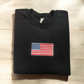 American flag, embroidered patriotic Hoodie/Sweatshirt - Sweet Vision LLC