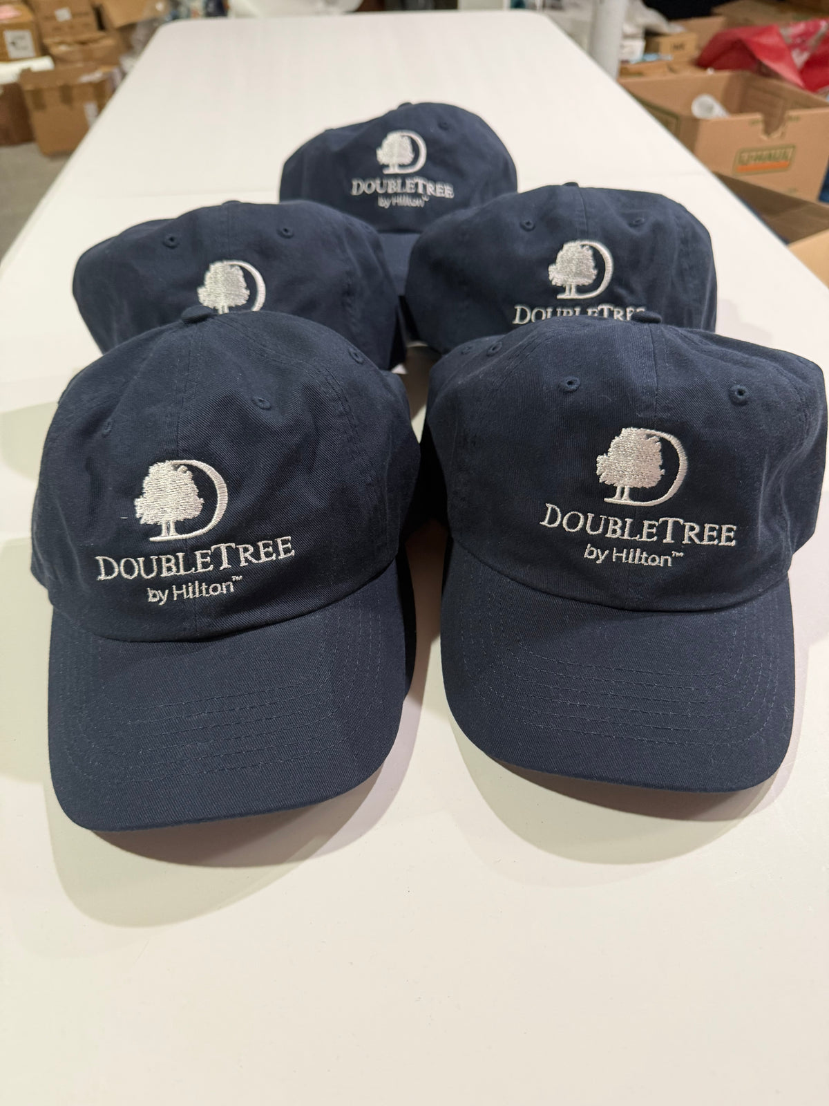 Completed custom apparel project