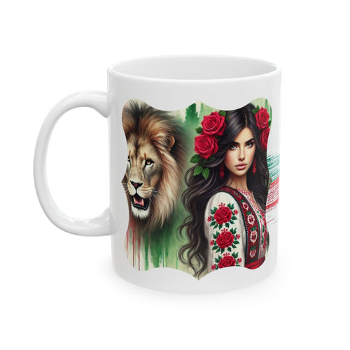 11oz Sublimation Mug – Gothic Fantasy Design, High-Quality Ceramic Coffee Cup, Dishwasher & Microwave Safe – Unique Gift for Coffee Lovers