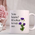 Mug floral - Sweet Vision LLC