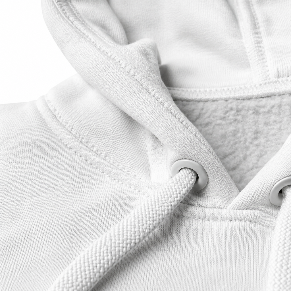 Hoodie fabric texture close-up