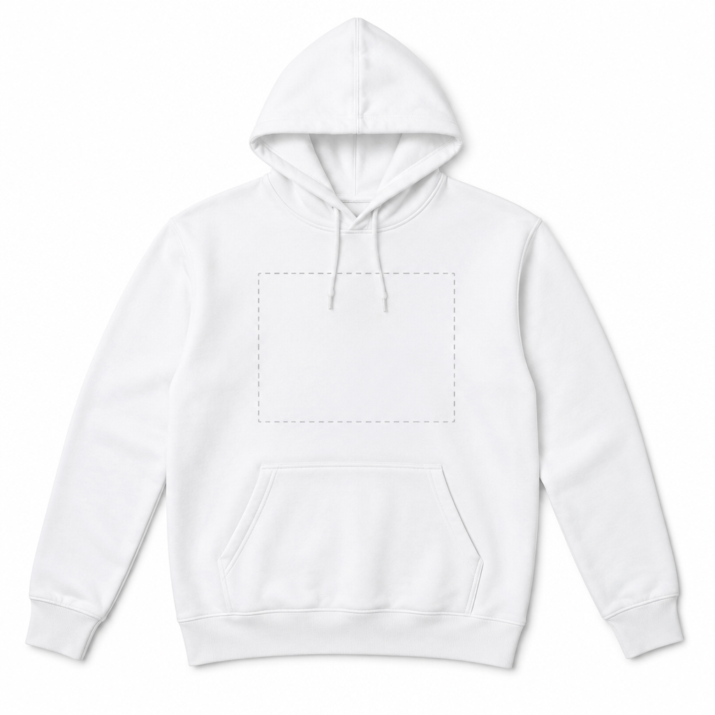 Custom Printed Hoodie – Front Logo