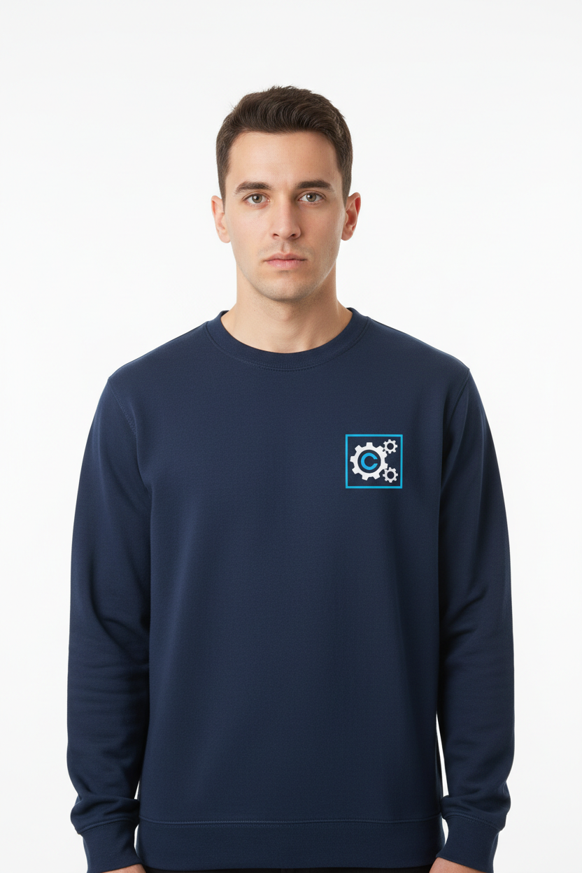 Model front view - left chest logo
